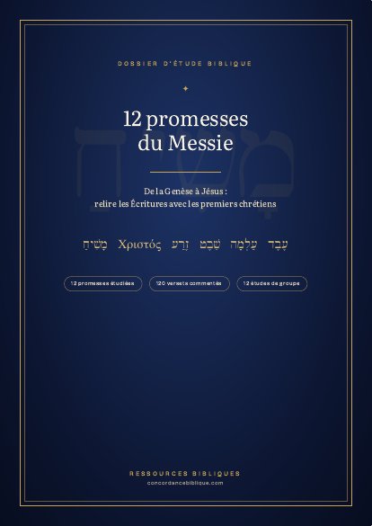 Couverture du guide « 12 promesses du Messie »